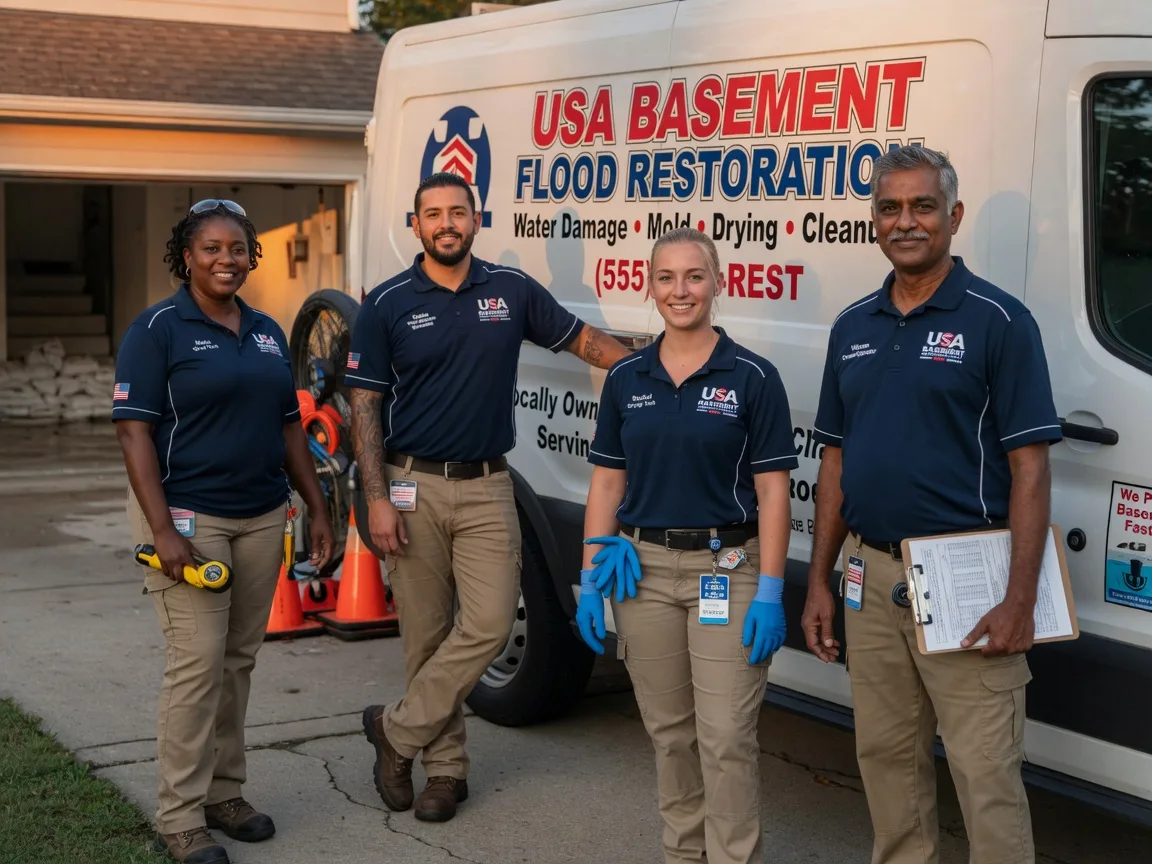 Basement Flood Cleanup company in Drybranch, WV